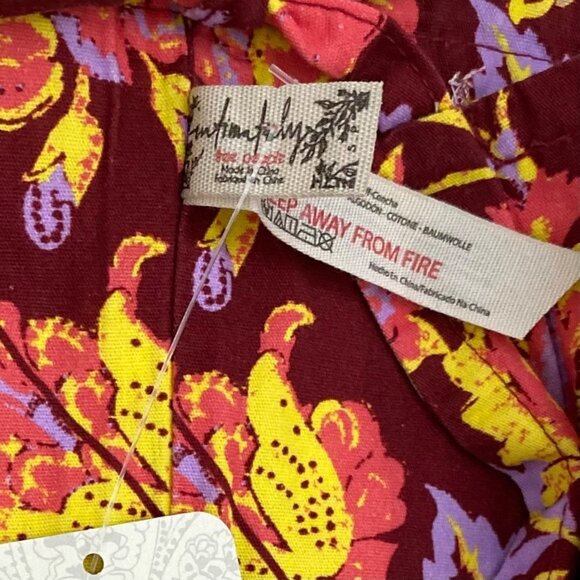 FREE PEOPLE Summer Of Love TOP Bandeau CONVERTIBLE TOP WINE PURPLE S L - Picture 14 of 15